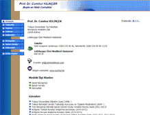 Tablet Screenshot of cumhurkilincer.com